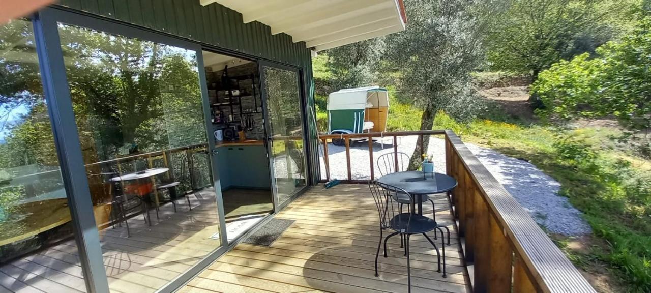 Cabin Quinta Pomar Do Pontido Кабесейраш-ди-Башту Экстерьер фото